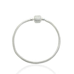 PULSEIRA PANDORA QUADRADA CRAVEJADA